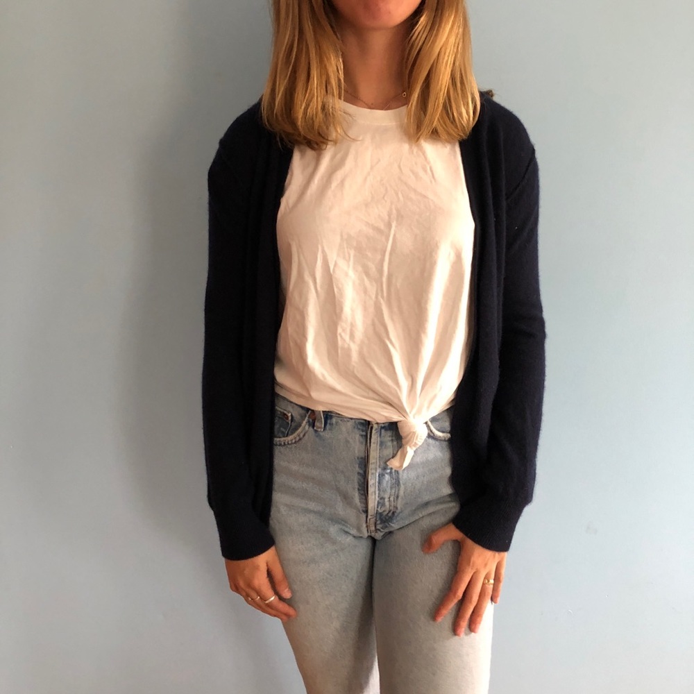 Anchor cashmere cardigan